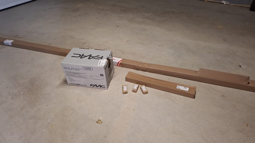 Réparation d'une porte de garage
