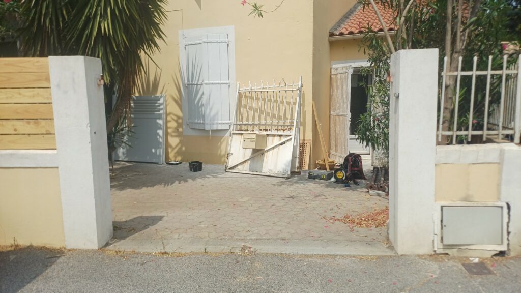 Portail deux battants