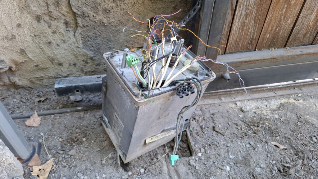 Réparation d'un portail automatique