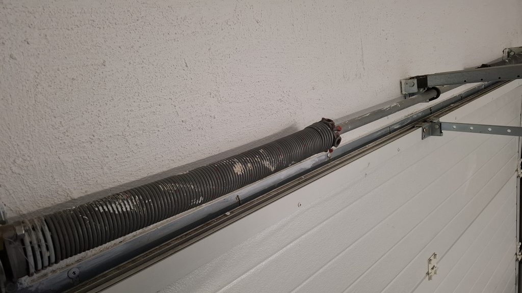 Réparation d'une porte sectionnelle