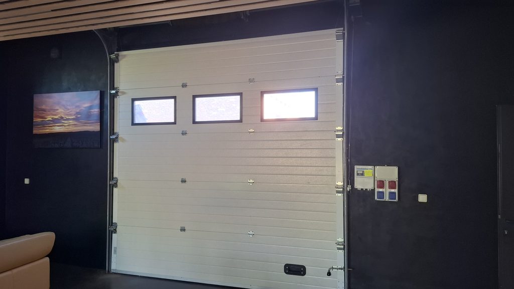 Réparation d'une porte sectionnelle