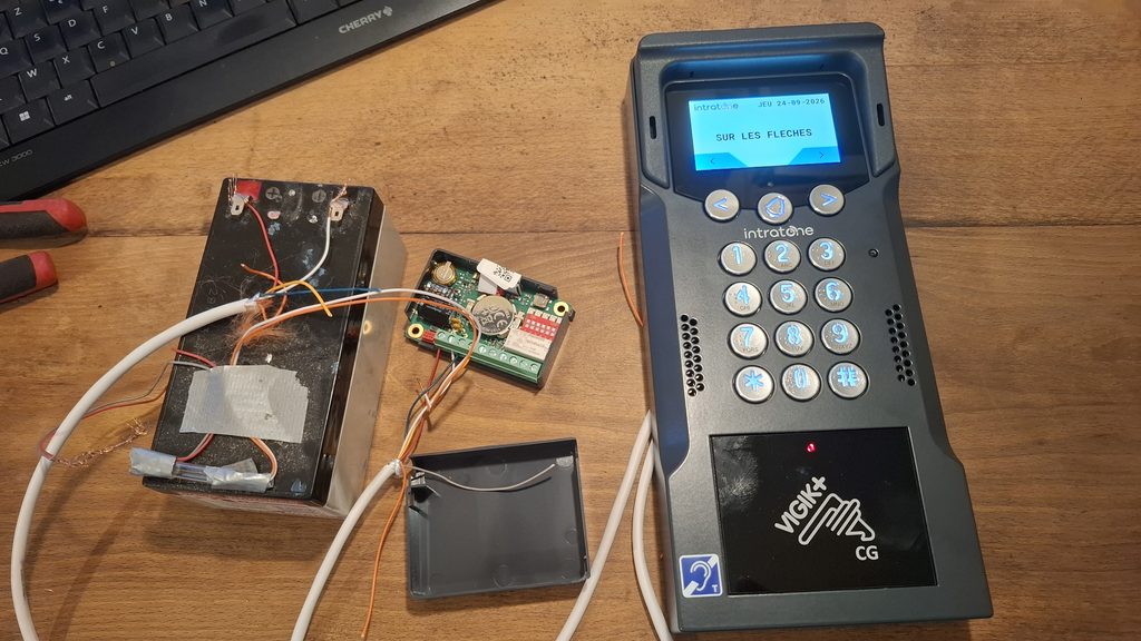 Interphone intratone Vigik