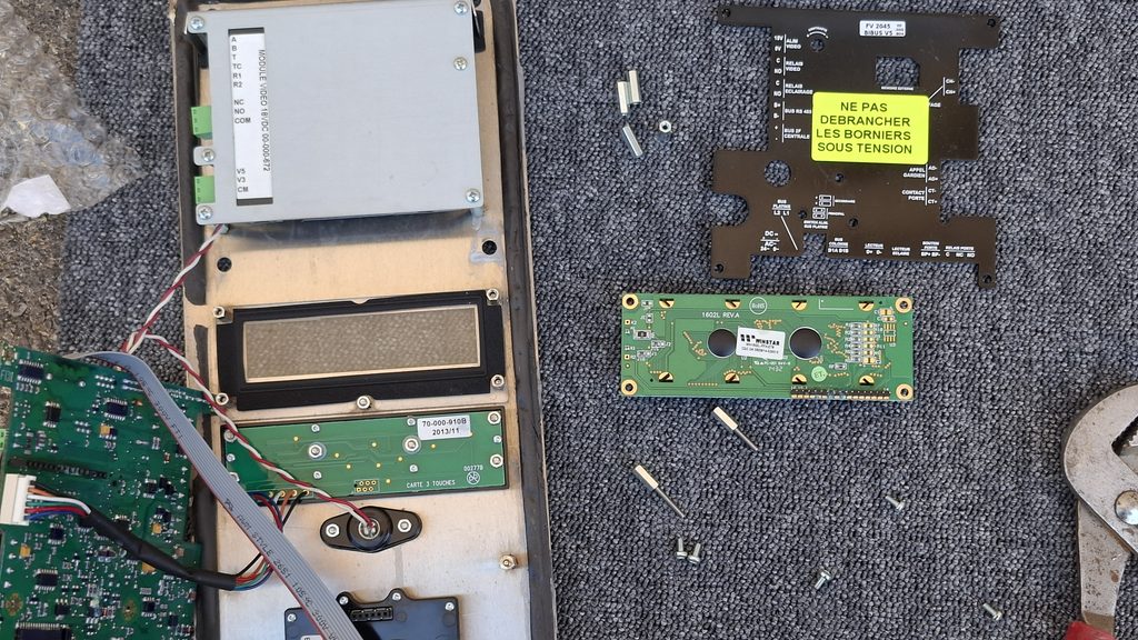 Réparation d'un interphone