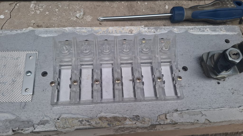 Réparation d'un interphone